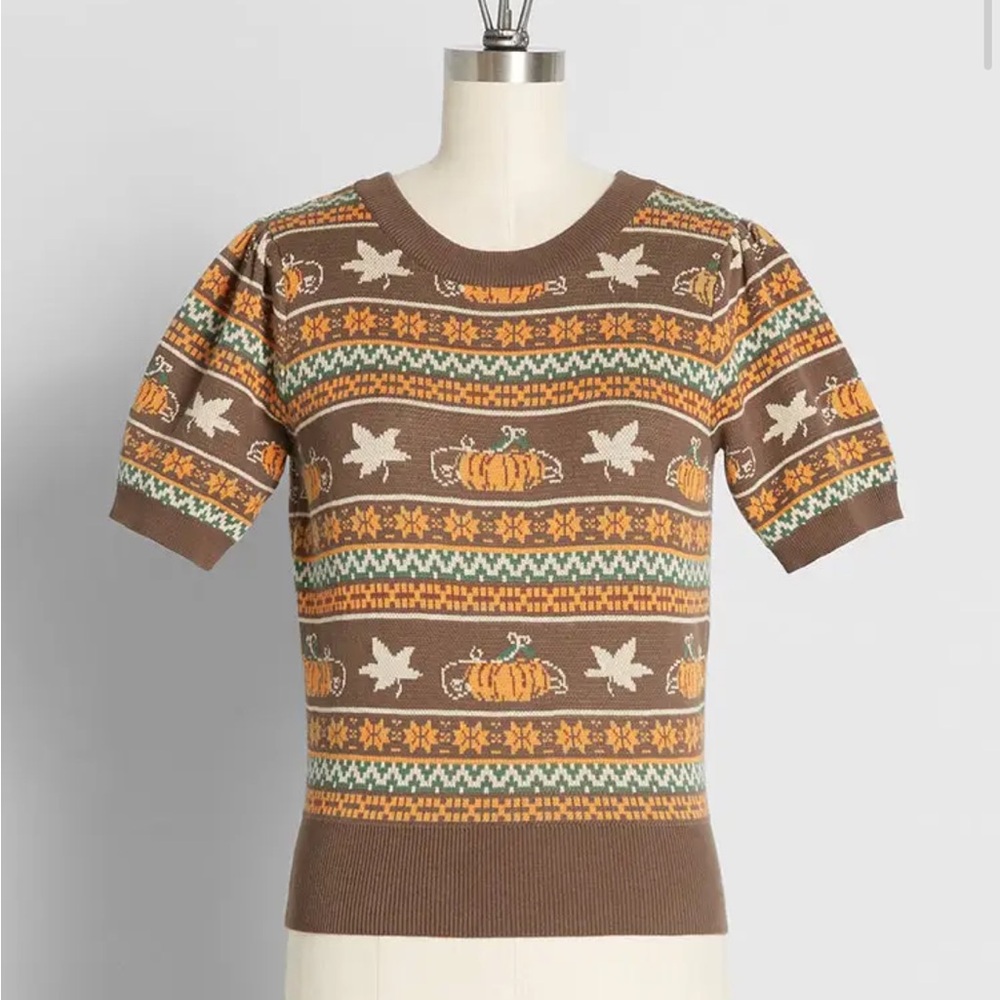 ISO in search of Modcloth Pumpkin Promises sweater